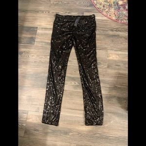 New Sequin Leggings size L